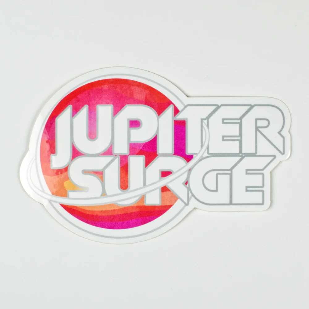 jupiter surge logo single sticker